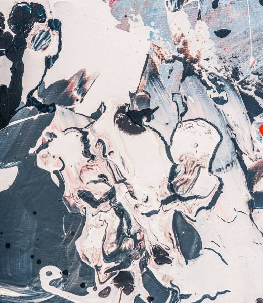 splatters of grey oil paint on abstract background splatters of grey oil paint on abstract background